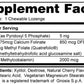 Ultra Methylation- Vitamin B12, Vitamin B6, Folate