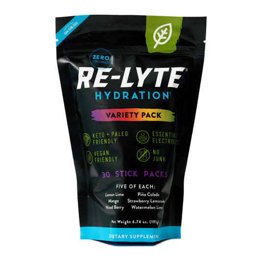 Re-Lyte Hydration Electrolyte Powder Stick Packs / Variety - Dr Jaban Moore - Store 