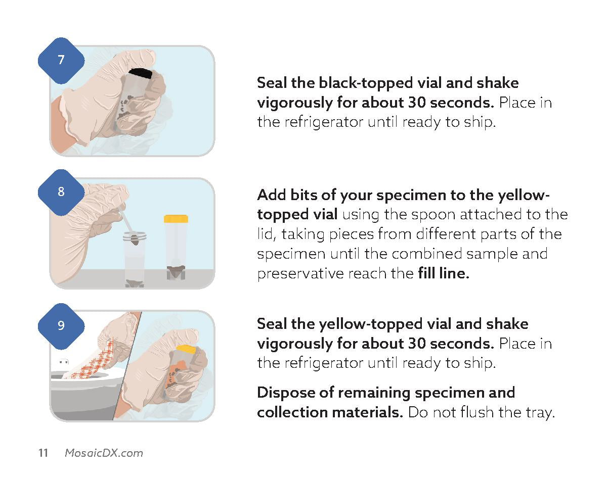 Mosaic Comprehensive Stool Analysis -Stool Sample